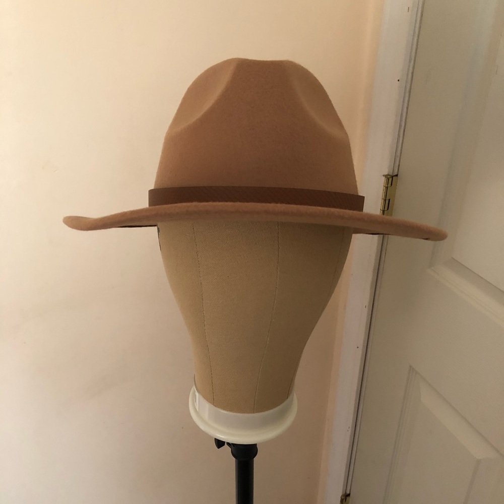 Peach & Mango Fedora Classical Wide Brim Hat
